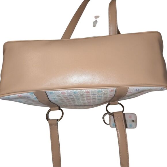 Liz Claiborne Villager Y2K pastel Rainbow print handbag purse NWT - Picture 11 of 11